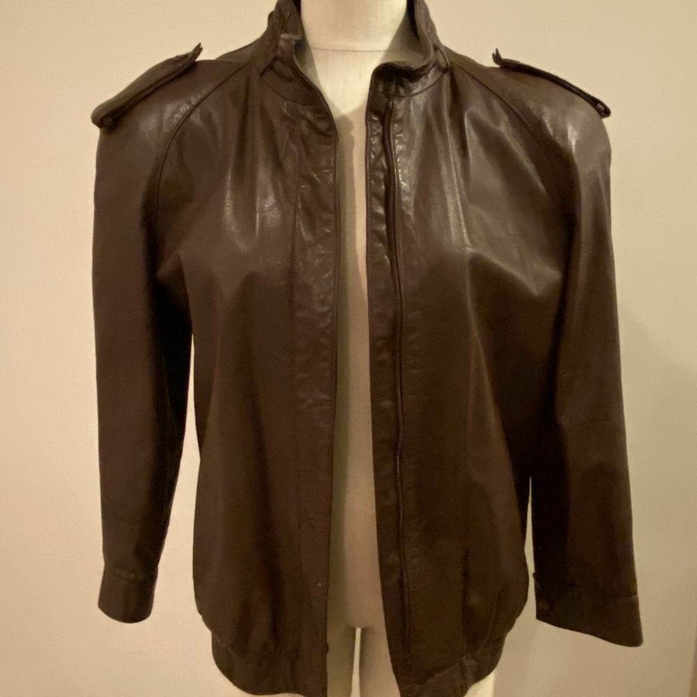 Vintage Women’s Genuine leather jacket